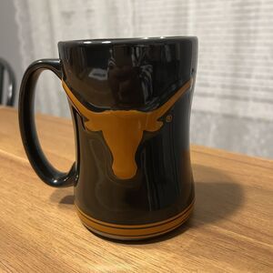 Texas Longhorns cup mug UT Bevo Austin New never used Micro safe